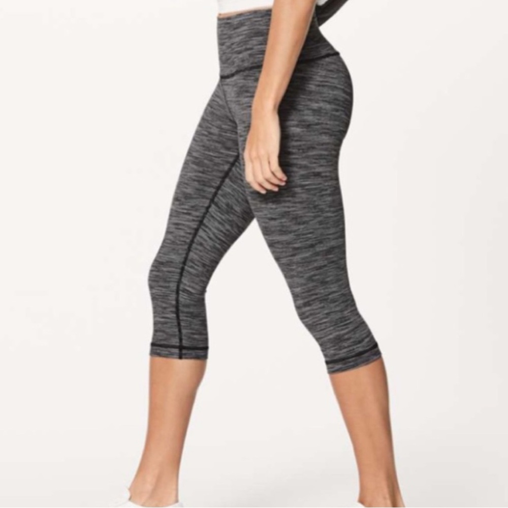 Lululemon Wunder Under Hi-Rise 1/2 Tight (Luxtreme 15”) Wee Are From Space Blk 6 - Picture 4 of 12